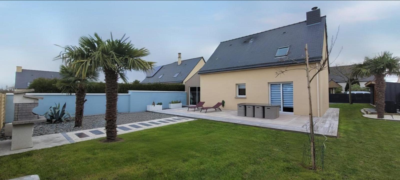 Maison 4 Chambres Pour 8 Personnes Dol-de-Bretagne Dış mekan fotoğraf